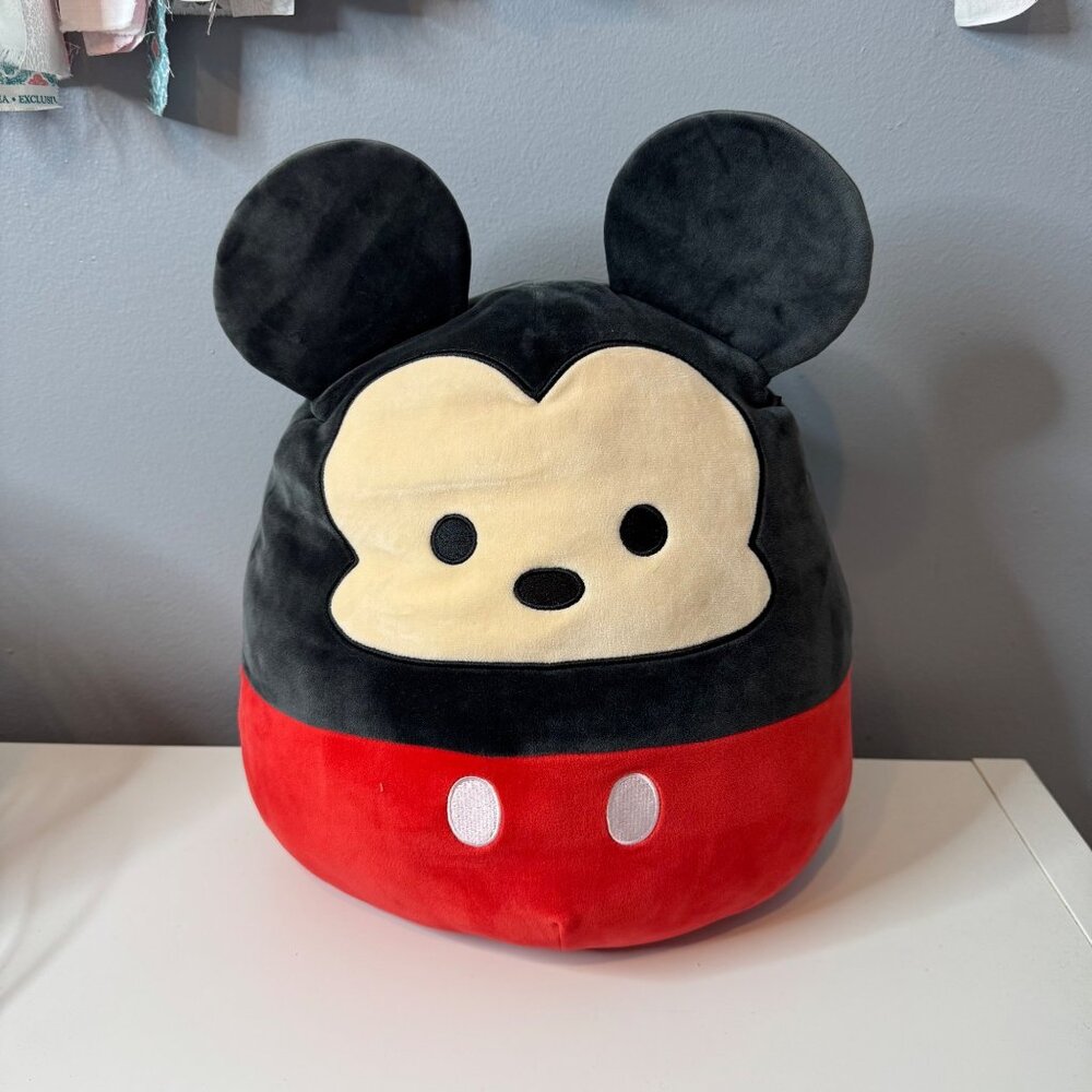 SQUISHMALLOW X DISNEY Mickey Mouse 14" plush